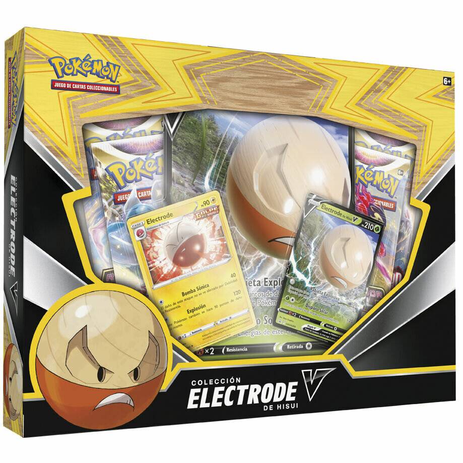 Spanische Pokemon Elektrode Hisui V Sammelkartenspiel-Box