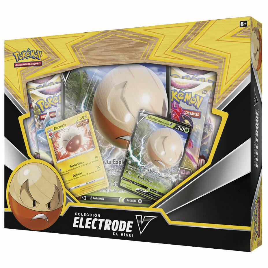Spanische Pokemon Elektrode Hisui V Sammelkartenspiel-Box