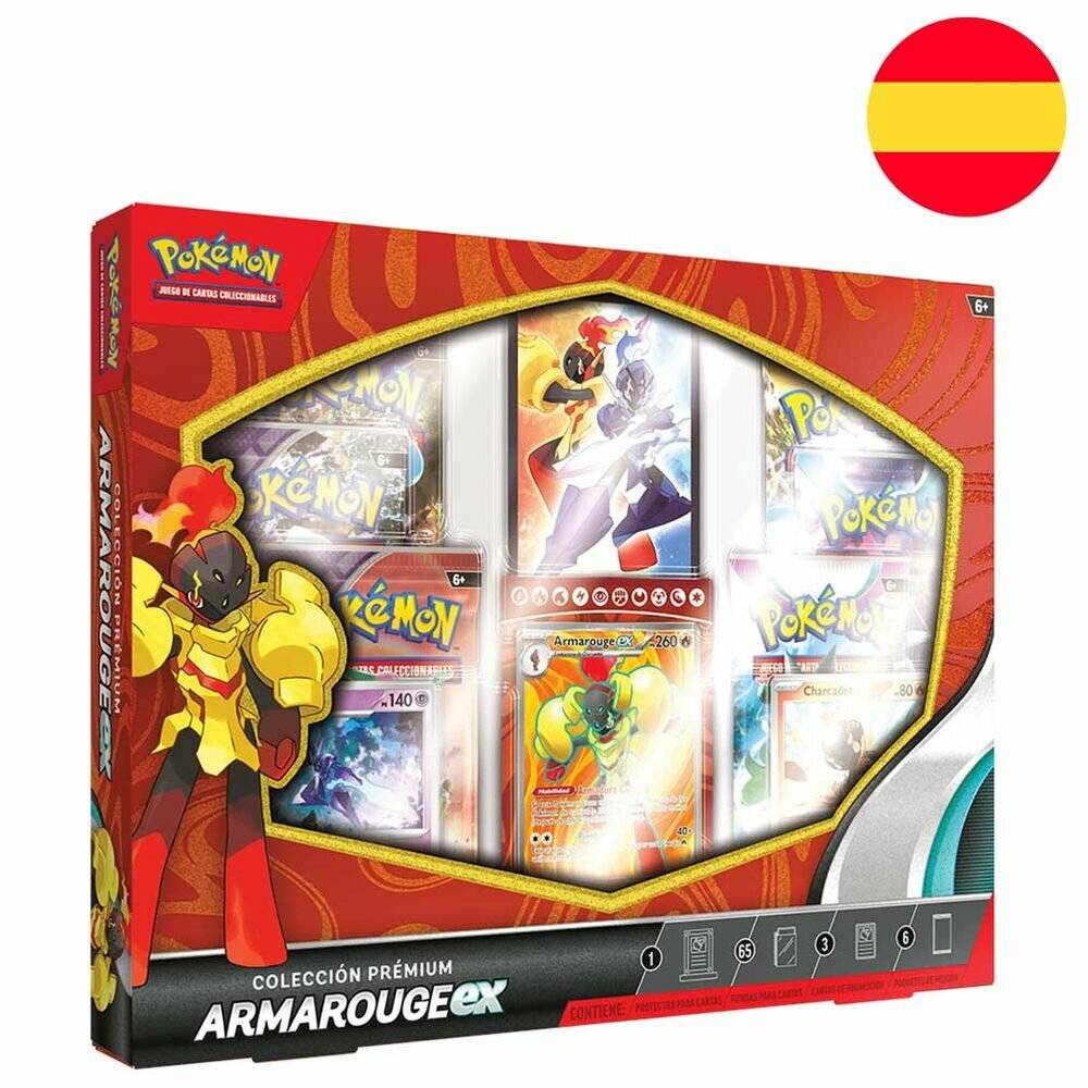 Spanisches Pokemon Armarouge Box Sammelkartenspiel