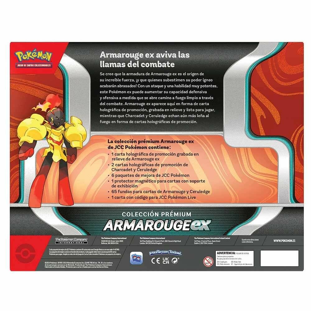 Spanisches Pokemon Armarouge Box Sammelkartenspiel