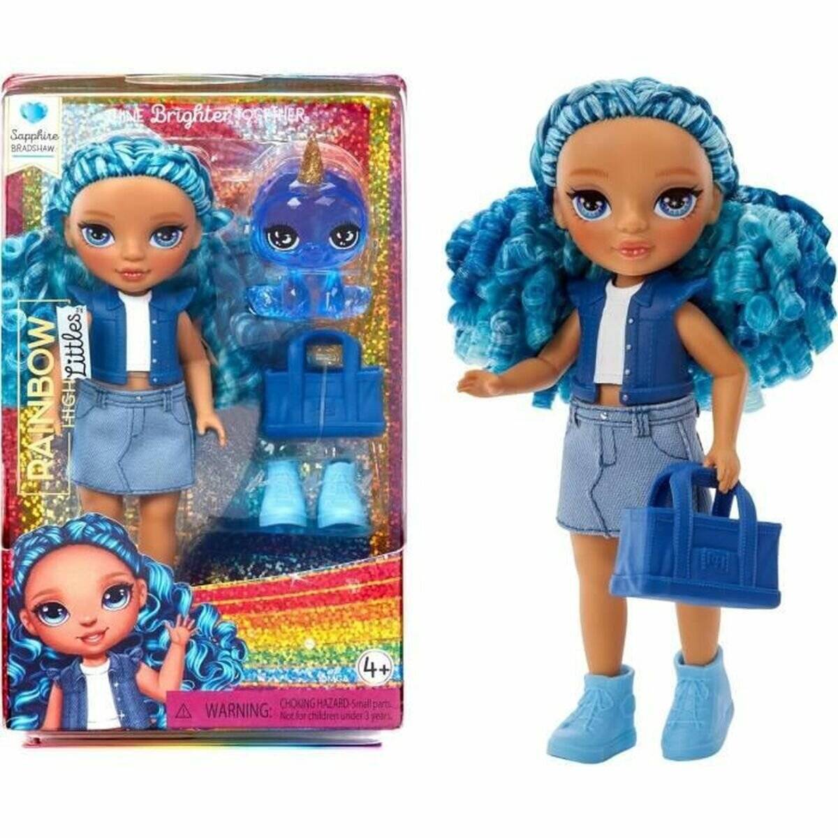 Mga Rainbow High Littles Dolls- Sapphire (Blue)