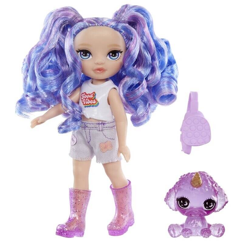 Mga Rainbow High Littles Dolls- Amethyst (Purple)