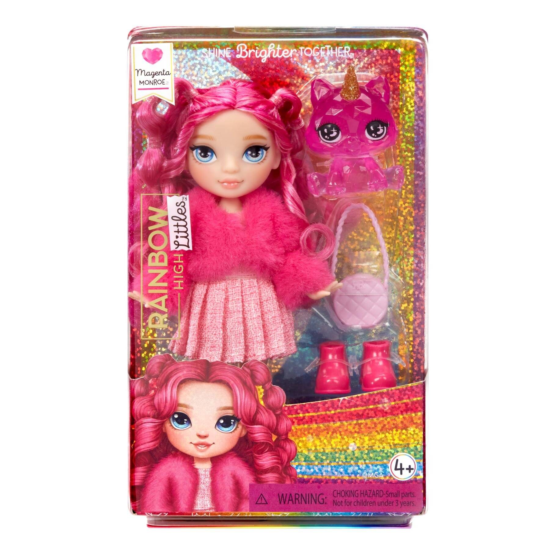Mga Rainbow High Littles Dolls- Amethyst (Purple)
