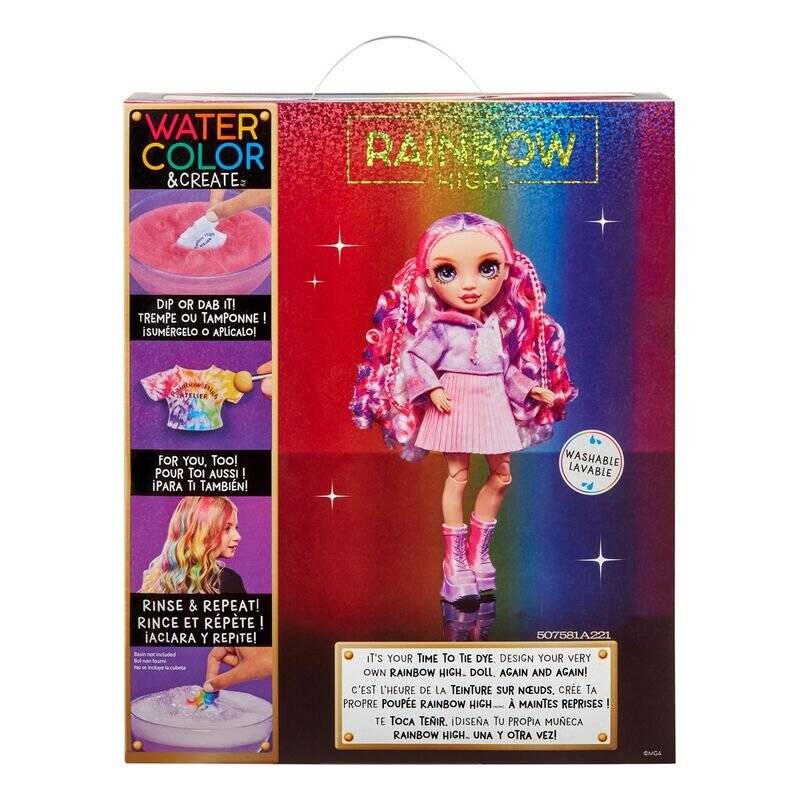 Mga Rainbow High Watercolor & Create New Theme Dolls