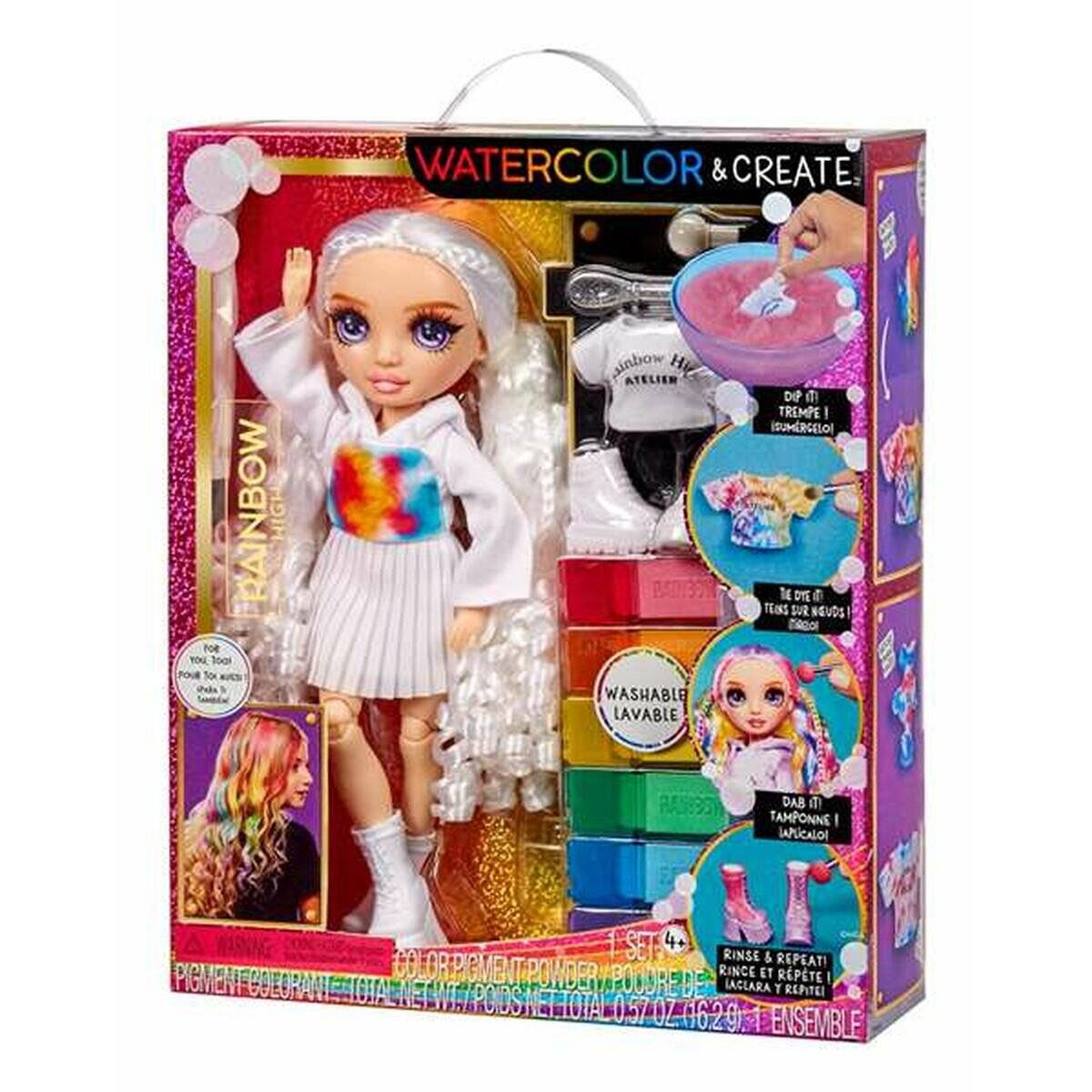 Mga Rainbow High Watercolor & Create New Theme Dolls
