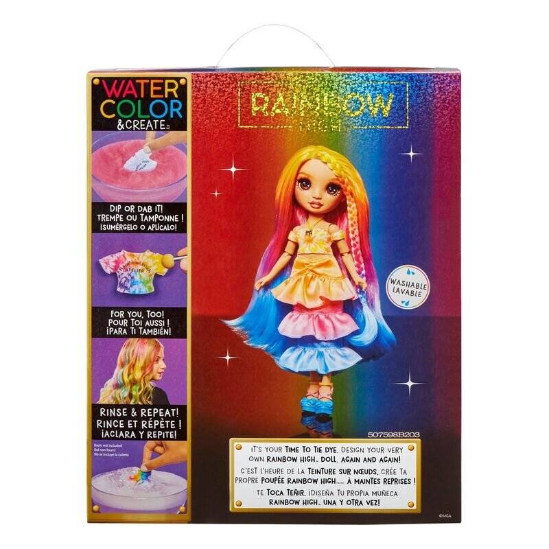 Mga Rainbow High Watercolor & Create New Theme Dolls