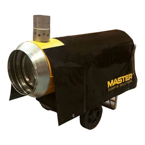 Industrieller Heizgerät mit der Aufschrift 