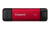 Roter Kingston-USB-Speicherstick mit der Aufschrift 