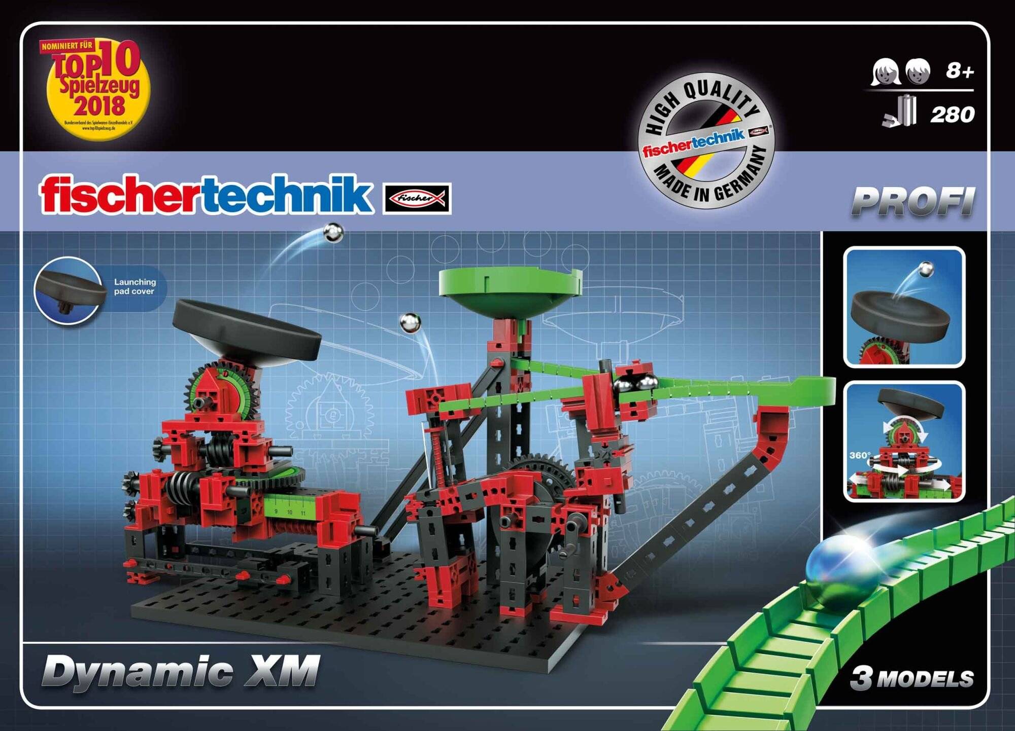 fischertechnik Dynamic XM, Kugelbahn