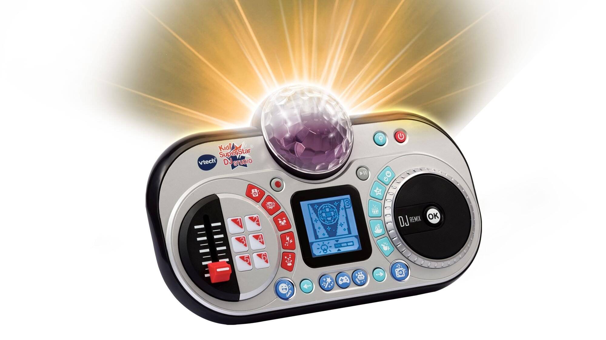 VTech Kidi Super Star DJ Studio, Mikrofon (schwarz/silber)