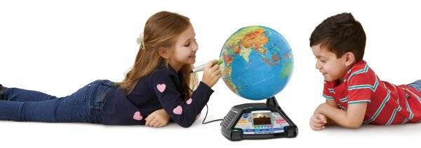 VTech Interaktiver Videoglobus, LernspaÃ 