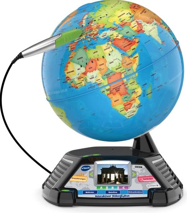 VTech Interaktiver Videoglobus, LernspaÃ 