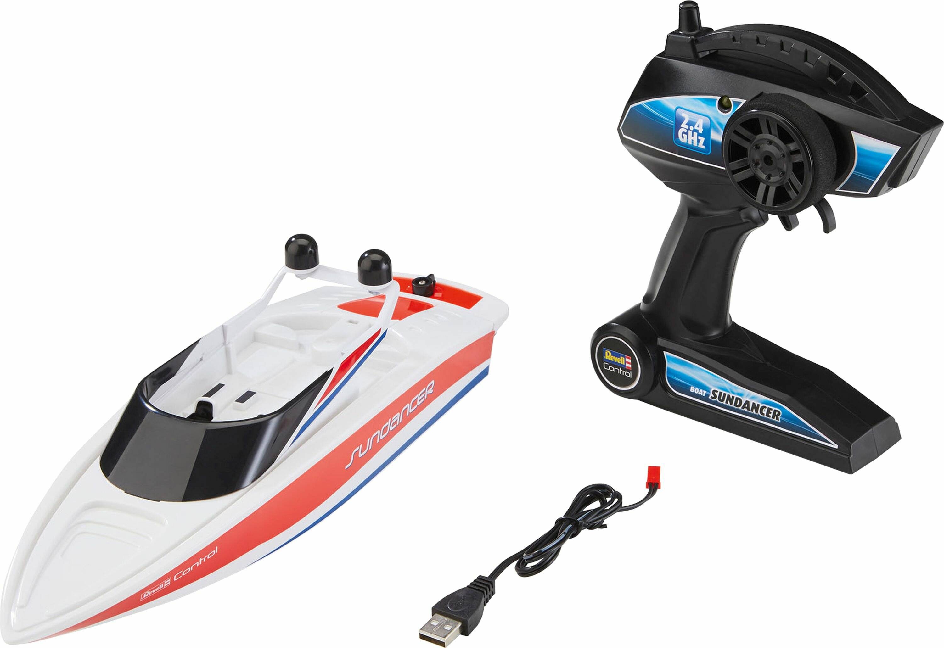 Boat SUNDANCER (weiß/rot)