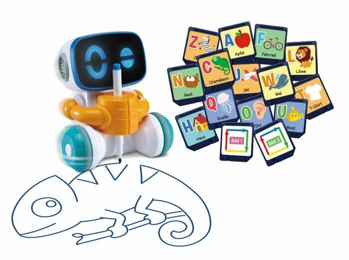 VTech Codi, der clevere Mal-Roboter, Spielfigur