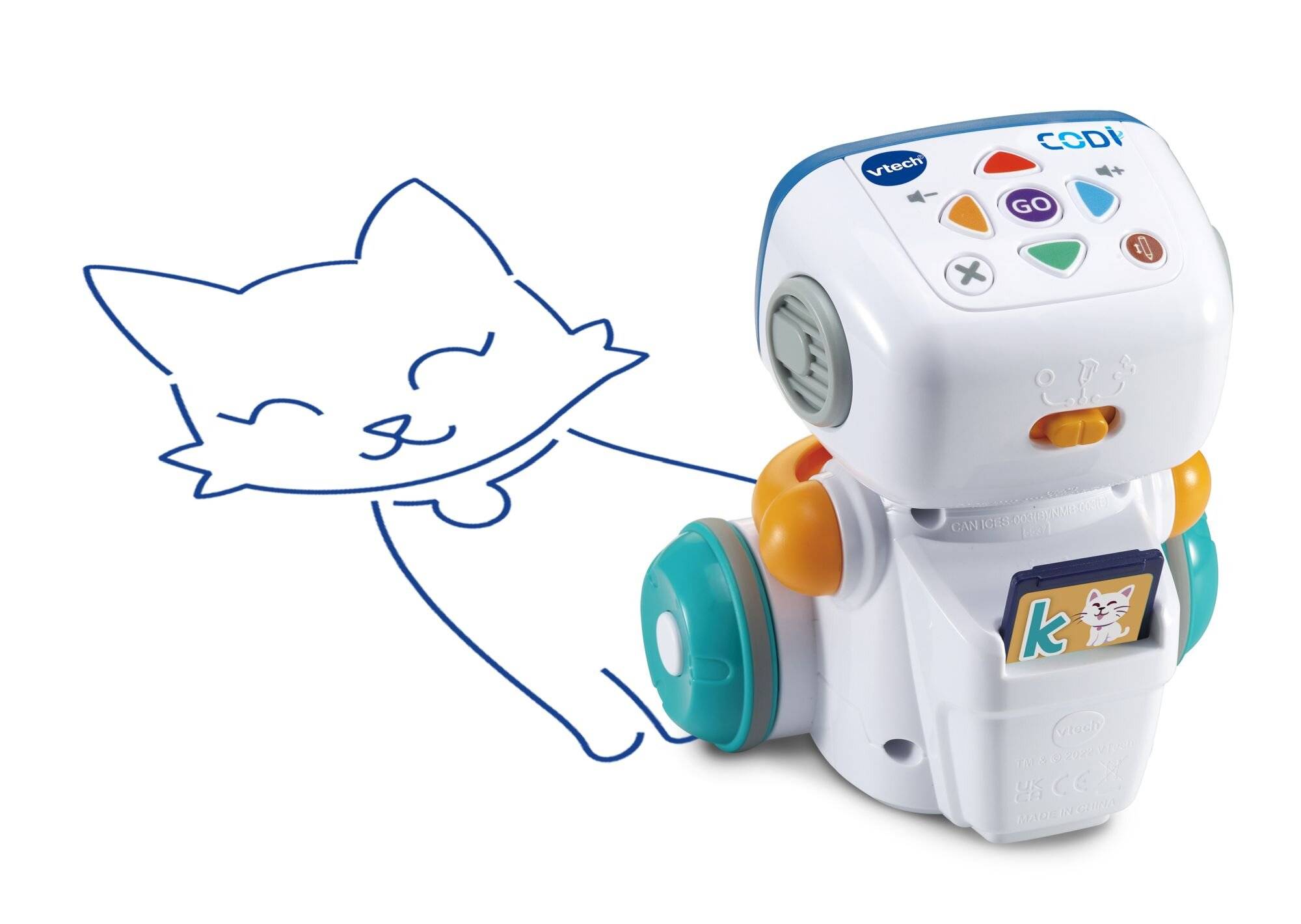 VTech Codi, der clevere Mal-Roboter, Spielfigur