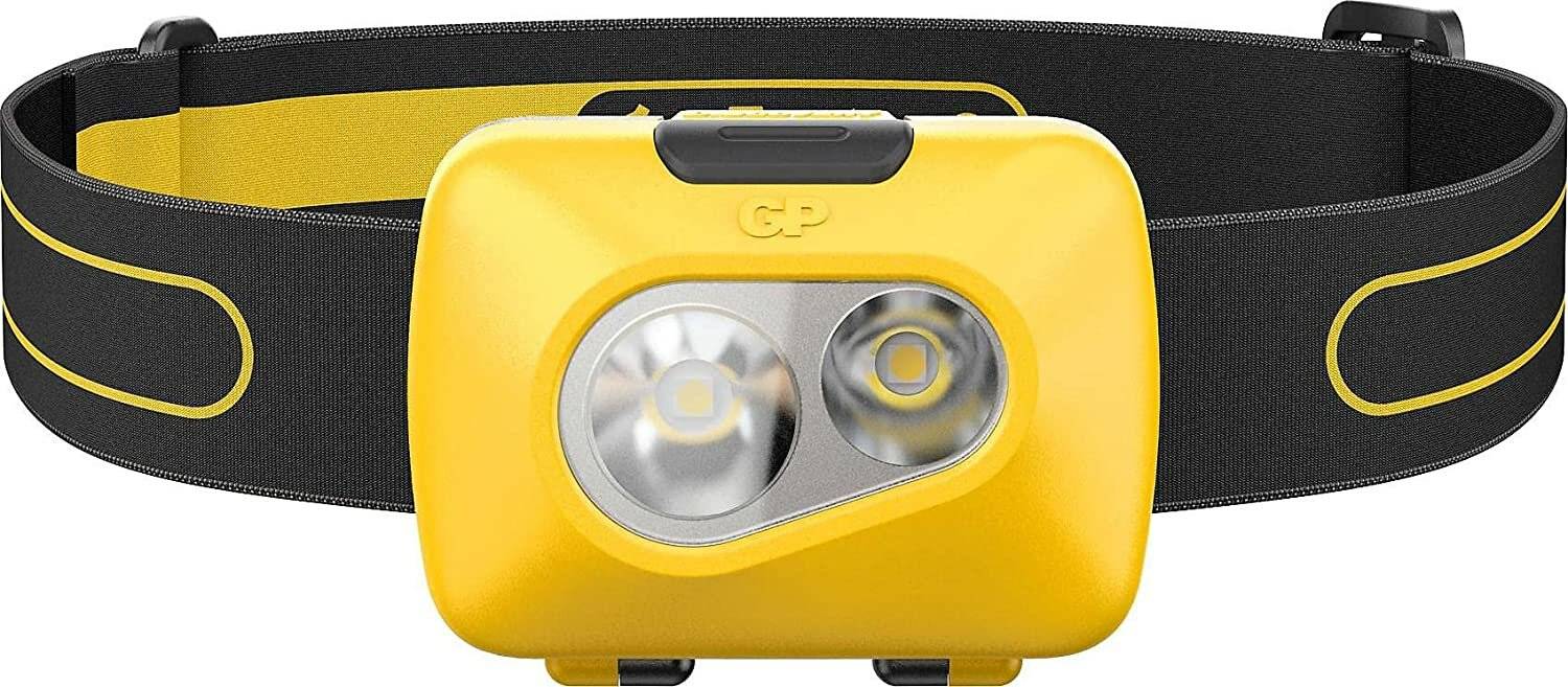 GP Discovery CH42 LED Stirnlampe gelb 5,9 cm