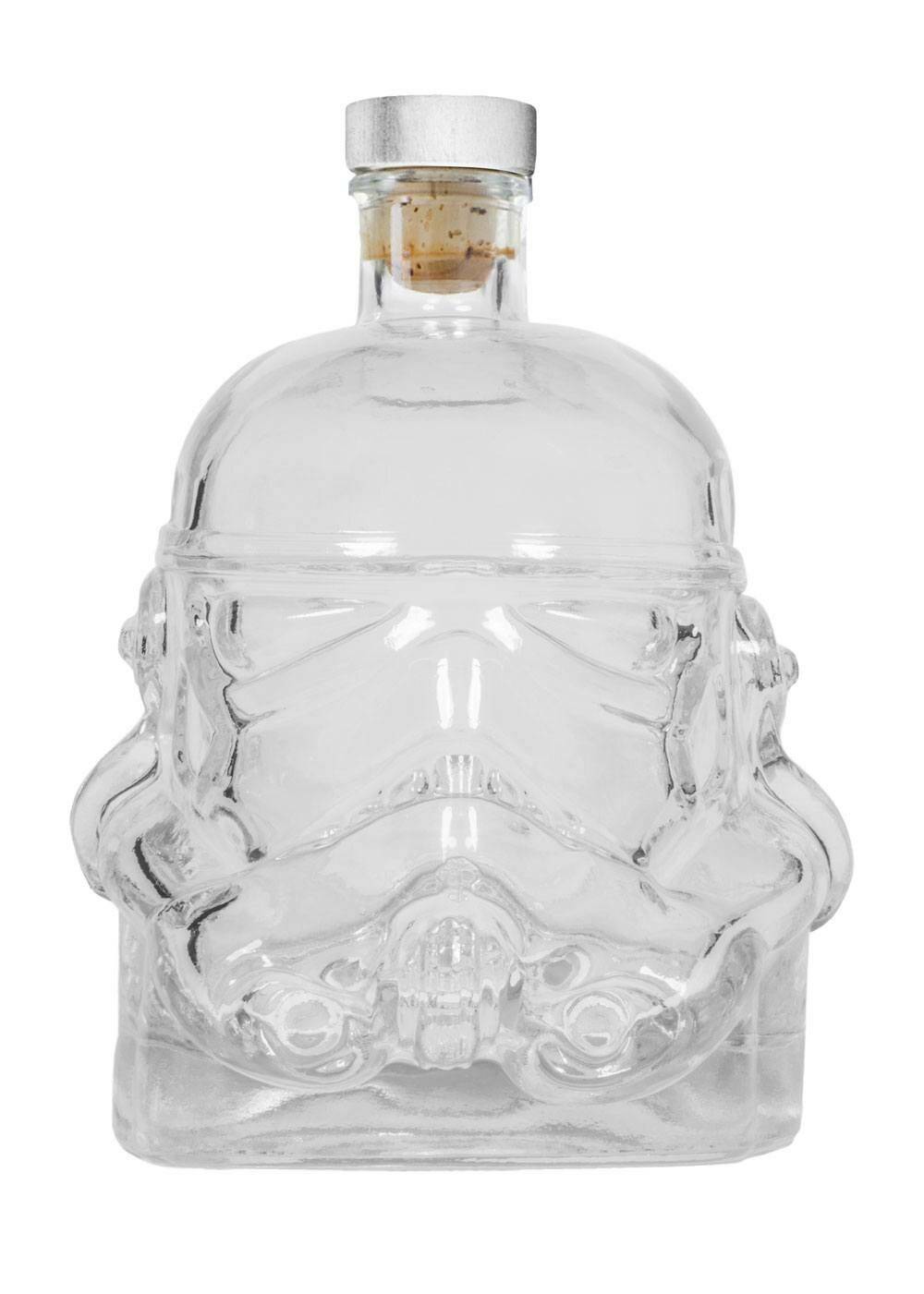ThumbsUp! Karaffe Stormtrooper Glas 750ml Korken transparent