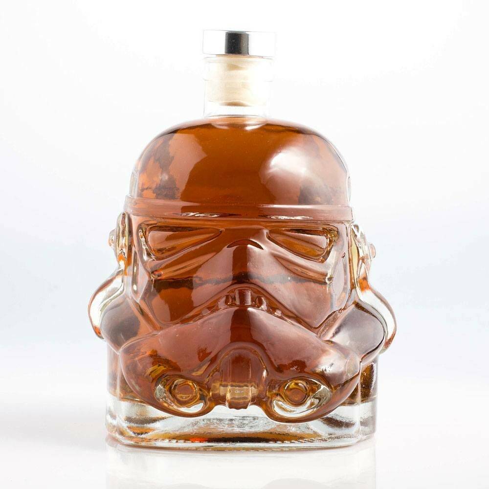 ThumbsUp! Karaffe Stormtrooper Glas 750ml Korken transparent
