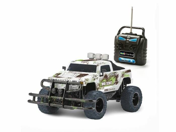 RC Truck NEW MUD SCOUT (weiß/braun, 1:10)