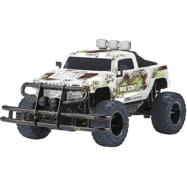 RC Truck NEW MUD SCOUT (weiß/braun, 1:10)