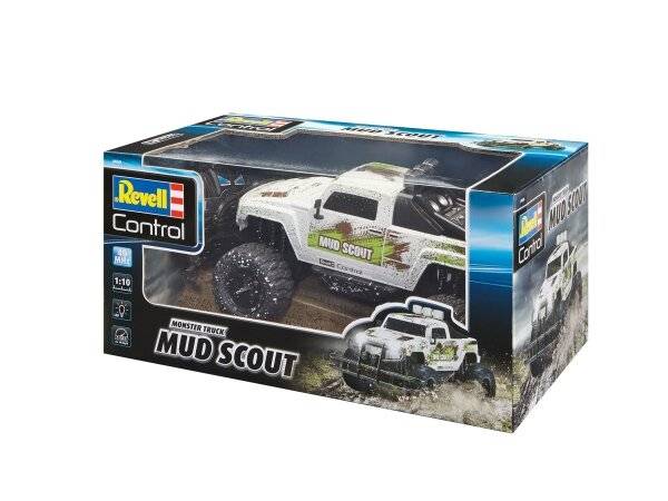 RC Truck NEW MUD SCOUT (weiß/braun, 1:10)