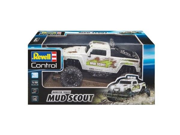 RC Truck NEW MUD SCOUT (weiß/braun, 1:10)