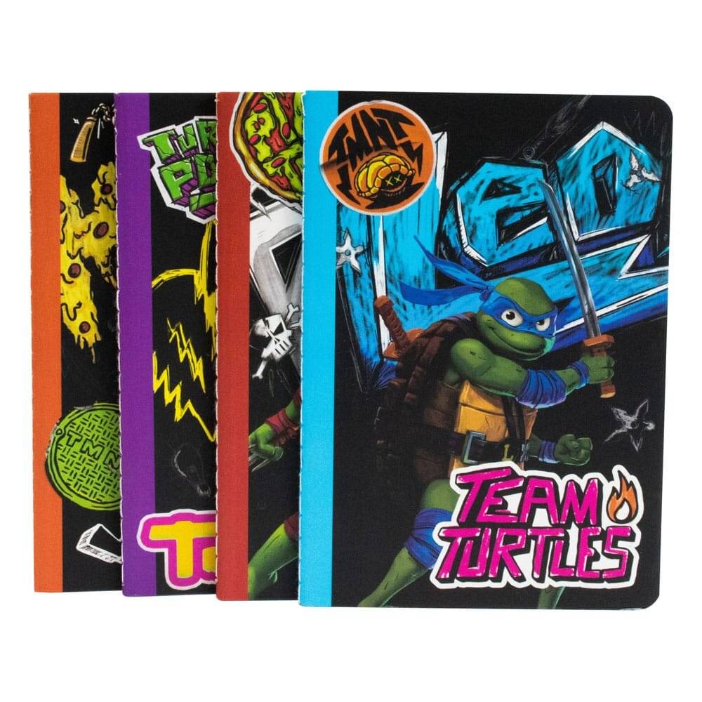 ThumbsUP! Notizbuch 4er Set - TMNT