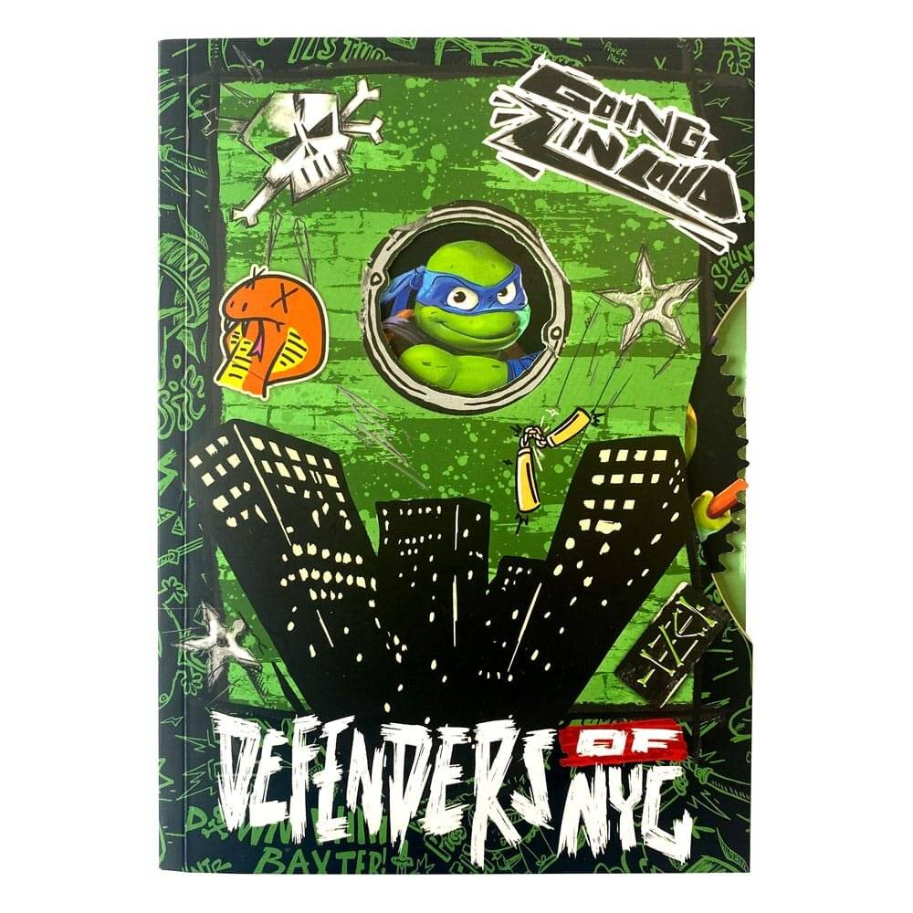 ThumbsUP! Notizbuch - TMNT -, Spinner