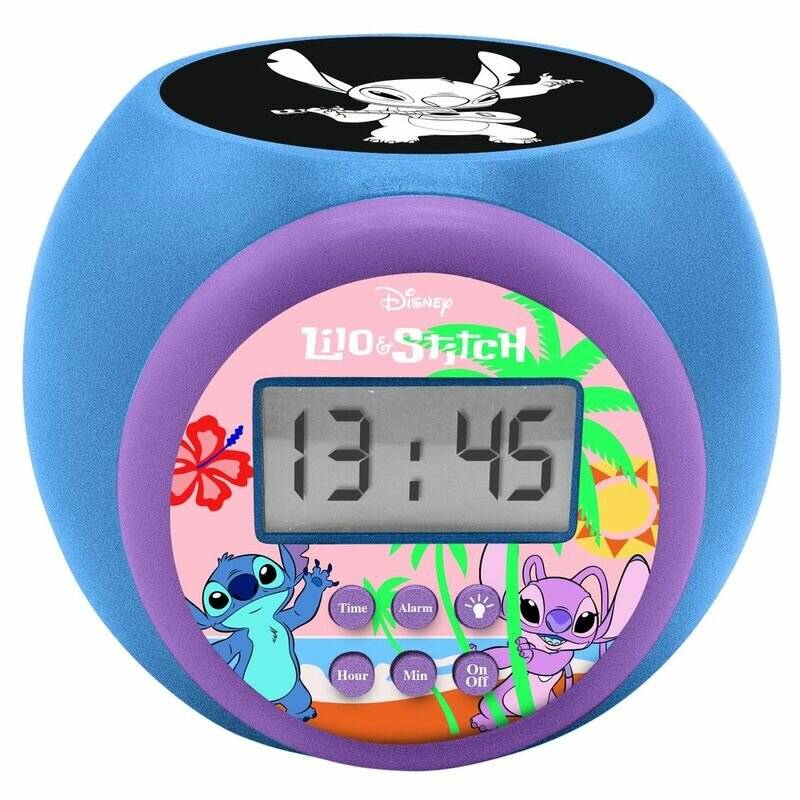 Disney Stitch Projektor-Wecker