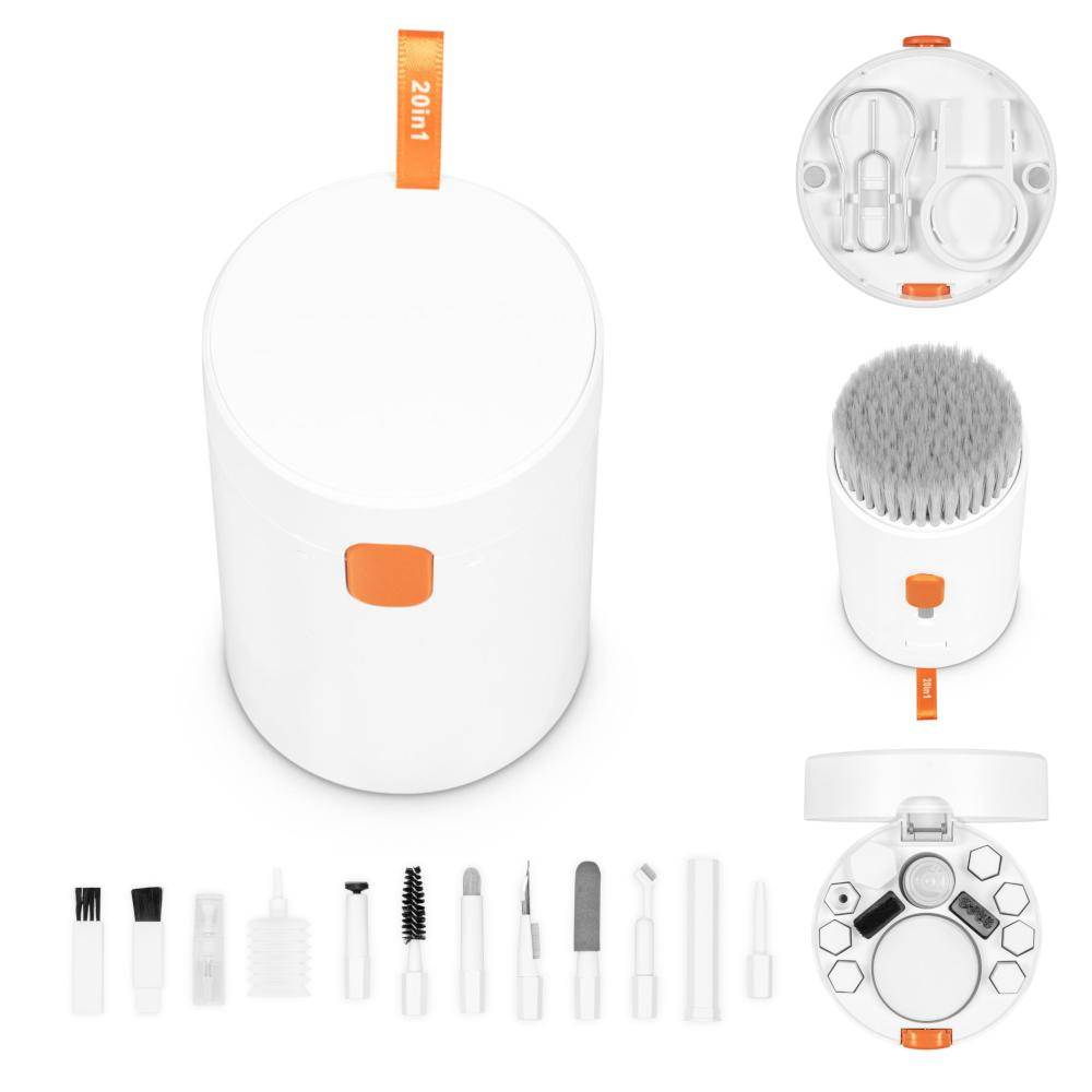 BerryBase Elektronik Reinigungs-Set für Tastatur, Handy, Kopfhörer, Kameras, 20-teilig