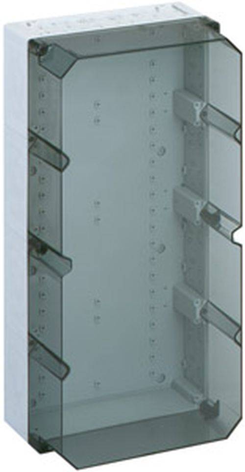 Eine Nahaufnahme einer industriellen oder technischen Ausrüstungsecke mit sichtbaren metallischen Trägern und Schrauben, die einen Teil ihrer Innenstruktur zeigt.