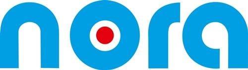 Eine Grafik mit einem roten Kreis mit weißem Rand innerhalb eines blauen Kreises, die einem Ziel oder Logodesign ähnelt.