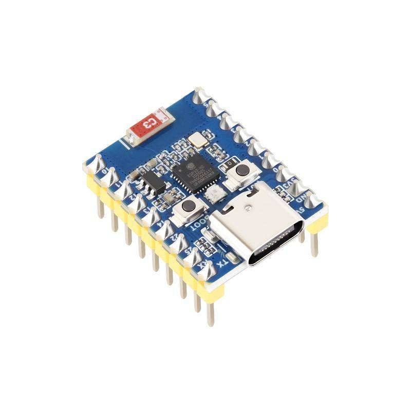 Waveshare ESP32-H2 Mini Dev Board, 96MHz, 4MB Flash, BLE, Zigbee Thread, USB-C - Auswahl: Mit Header