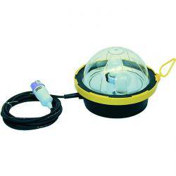 Gummileuchte - ALLROUND QT 10 - mit zwei Halogenlampen - 24 Volt - IP 55 - Preis per Stück