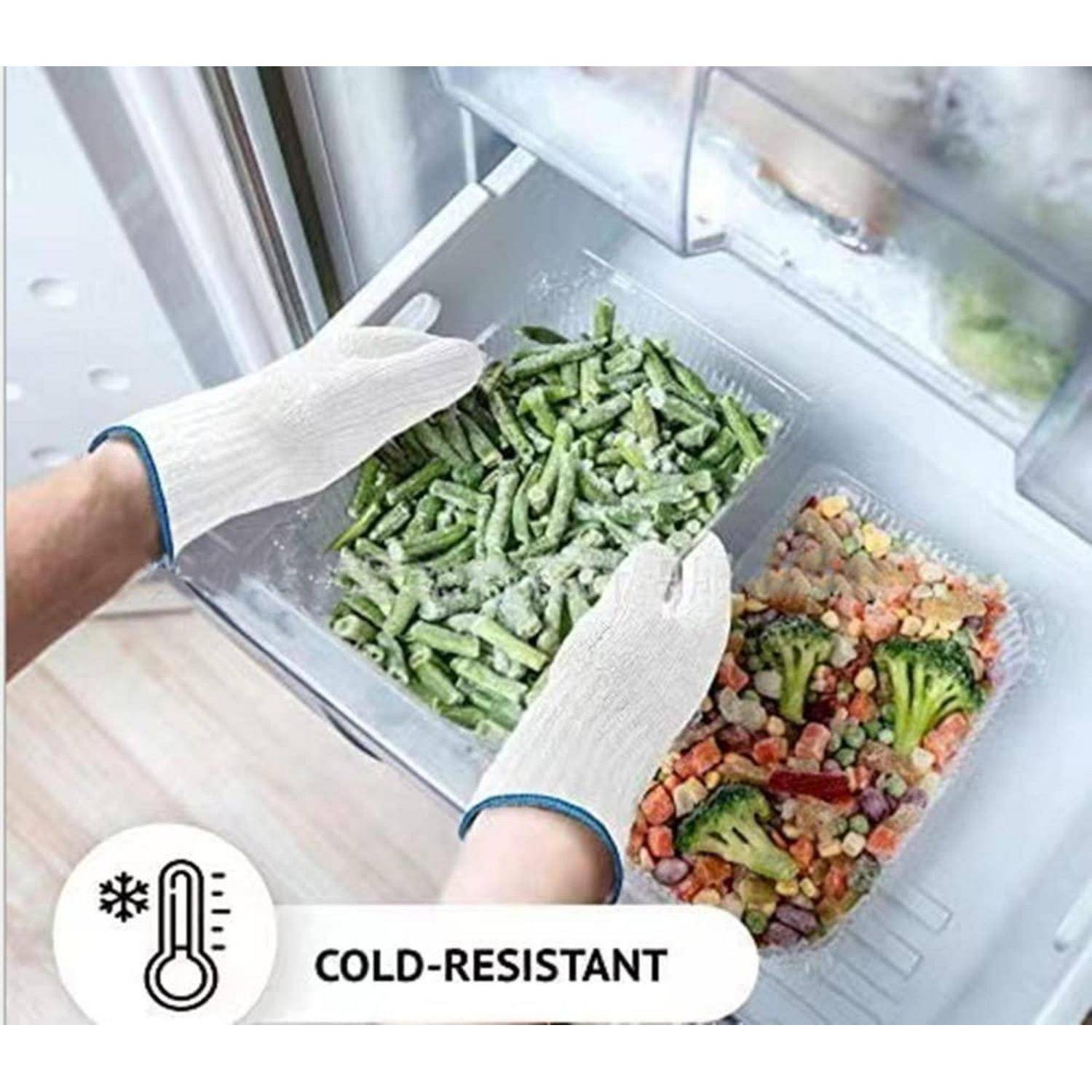Hitzebeständige Kochhandschuhe zum Backen Grillen 480 °F 2er Set