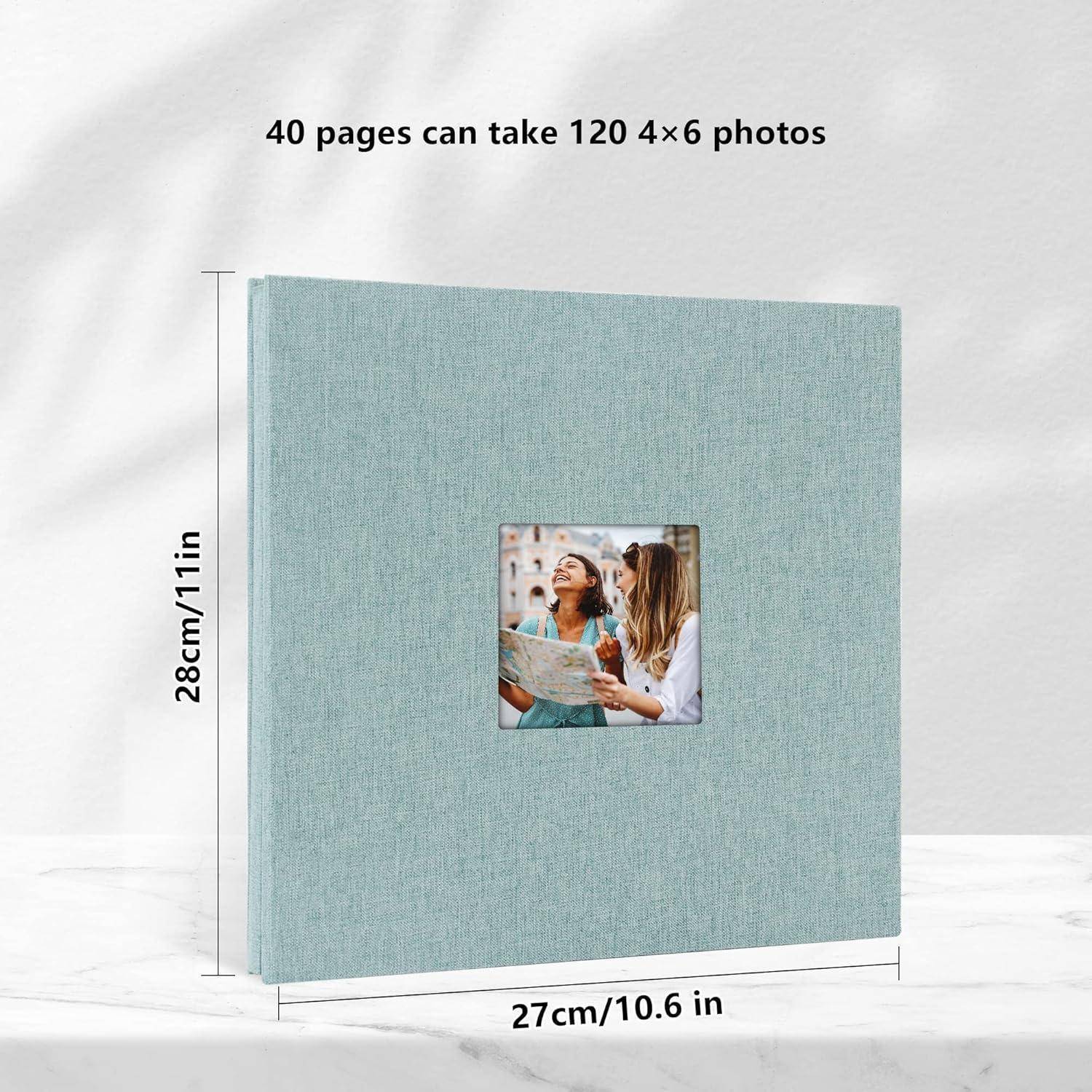 Selbstklebendes Fotoalbum zum Selbstgestalten weiß 10x15 Hochzeit