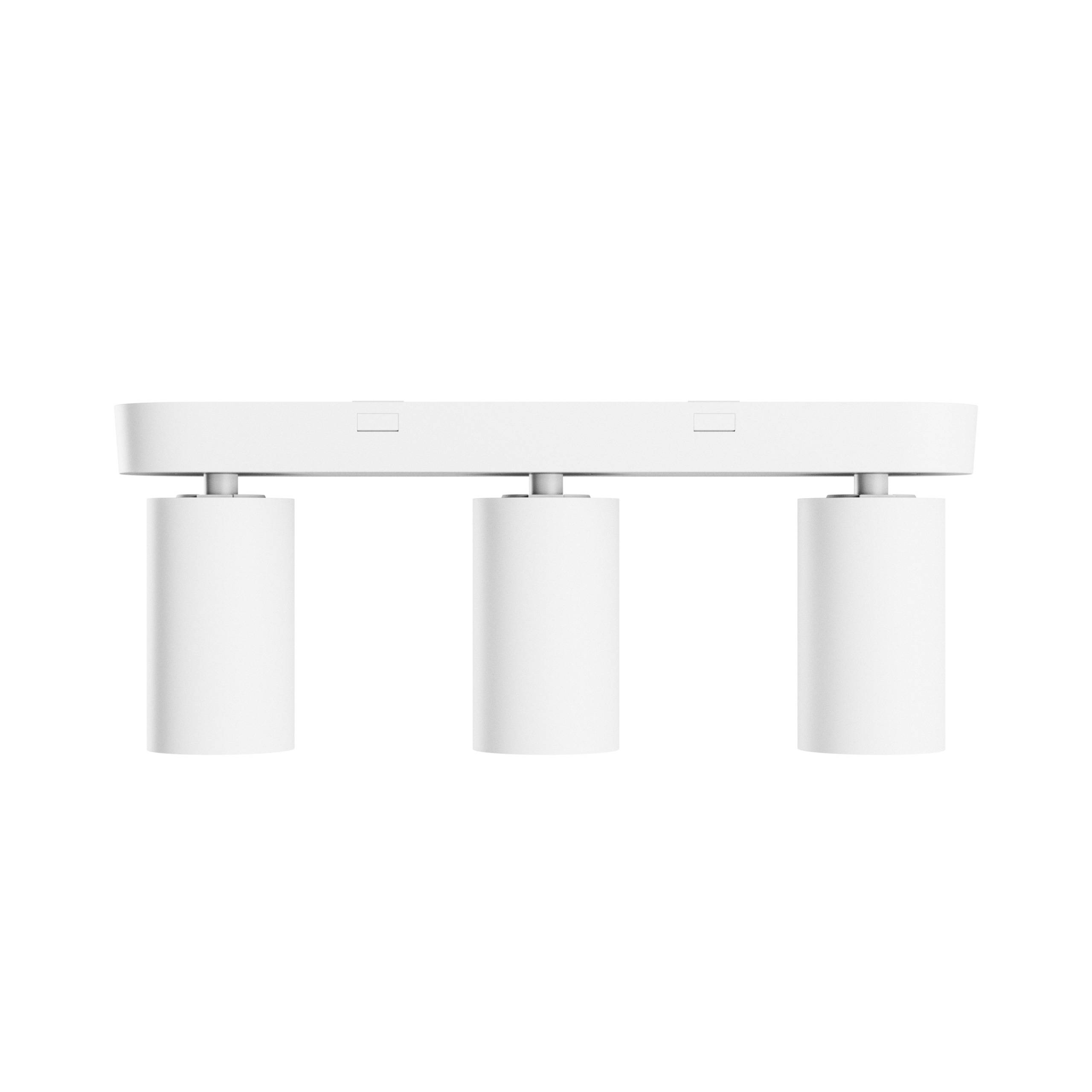 Spectrum LED MADARA ALTRO Deckenleuchte 3xGU10 Aluminium 230V IP20 Weiß Aufputz Innenbereich