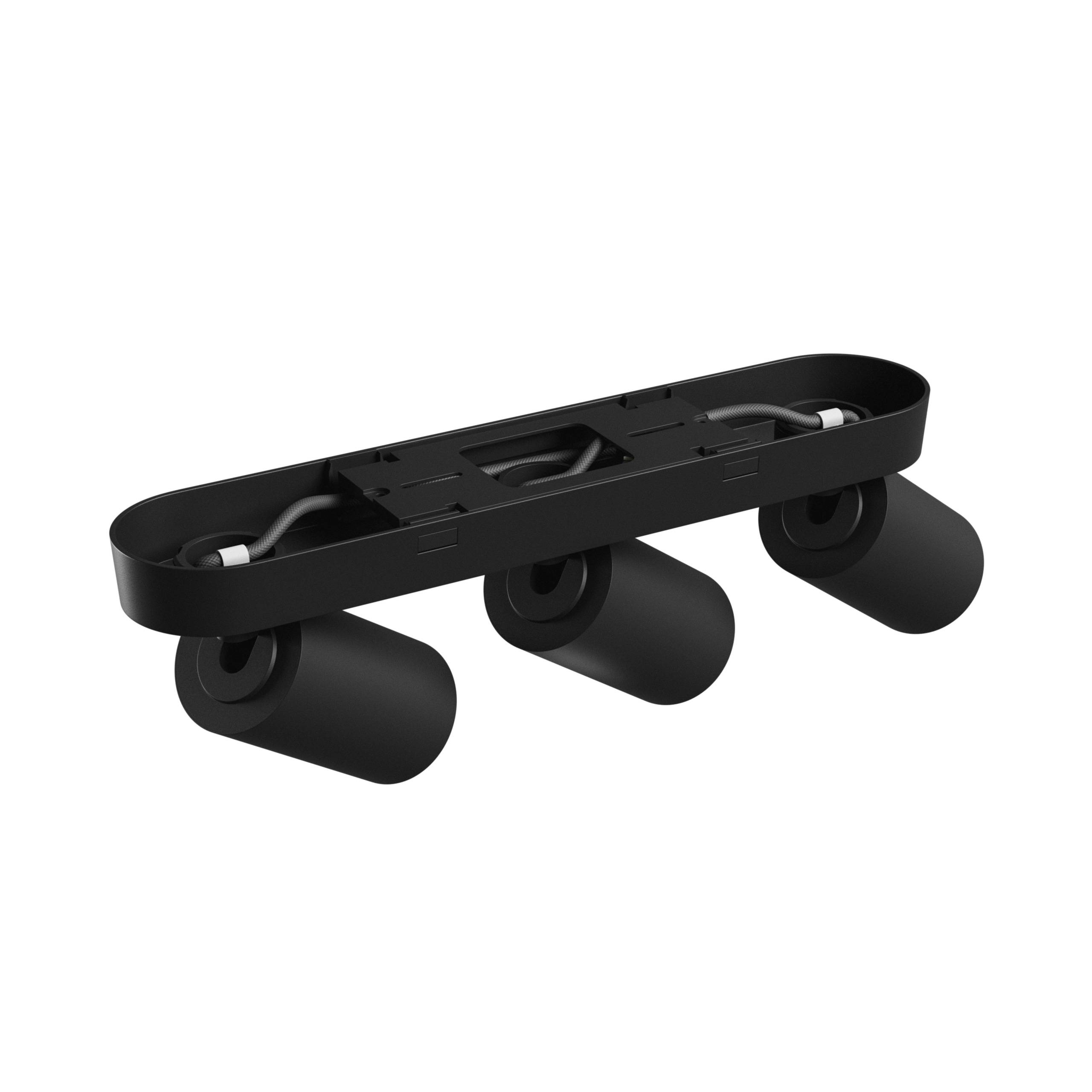 Spectrum LED MADARA ALTRO Deckenleuchte 3xGU10, 230V, IP20, 350x70x135mm, Schwarz, Aluminium, Aufputz, Innenbereich