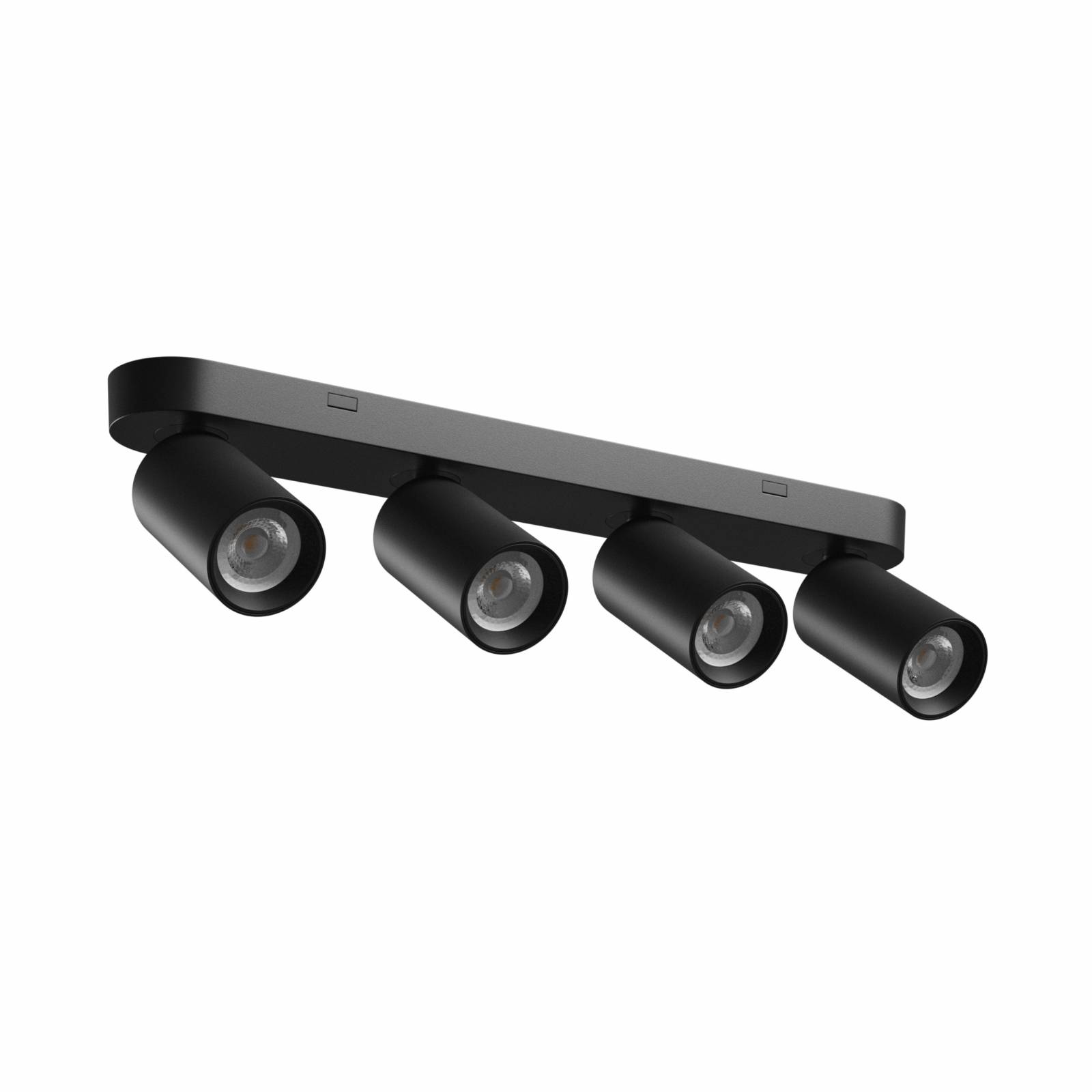 Spectrum LED MADARA ALTRO BASE 4xGU10 Deckenleuchte 250V IP20 Aluminium Schwarz