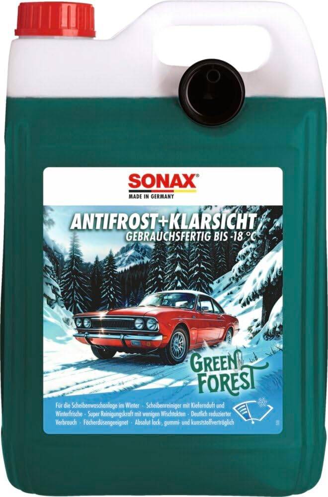 SONAX AntiFrost+KlarSicht gebrauchsfertig bis -18 °C Green Forest 5 L