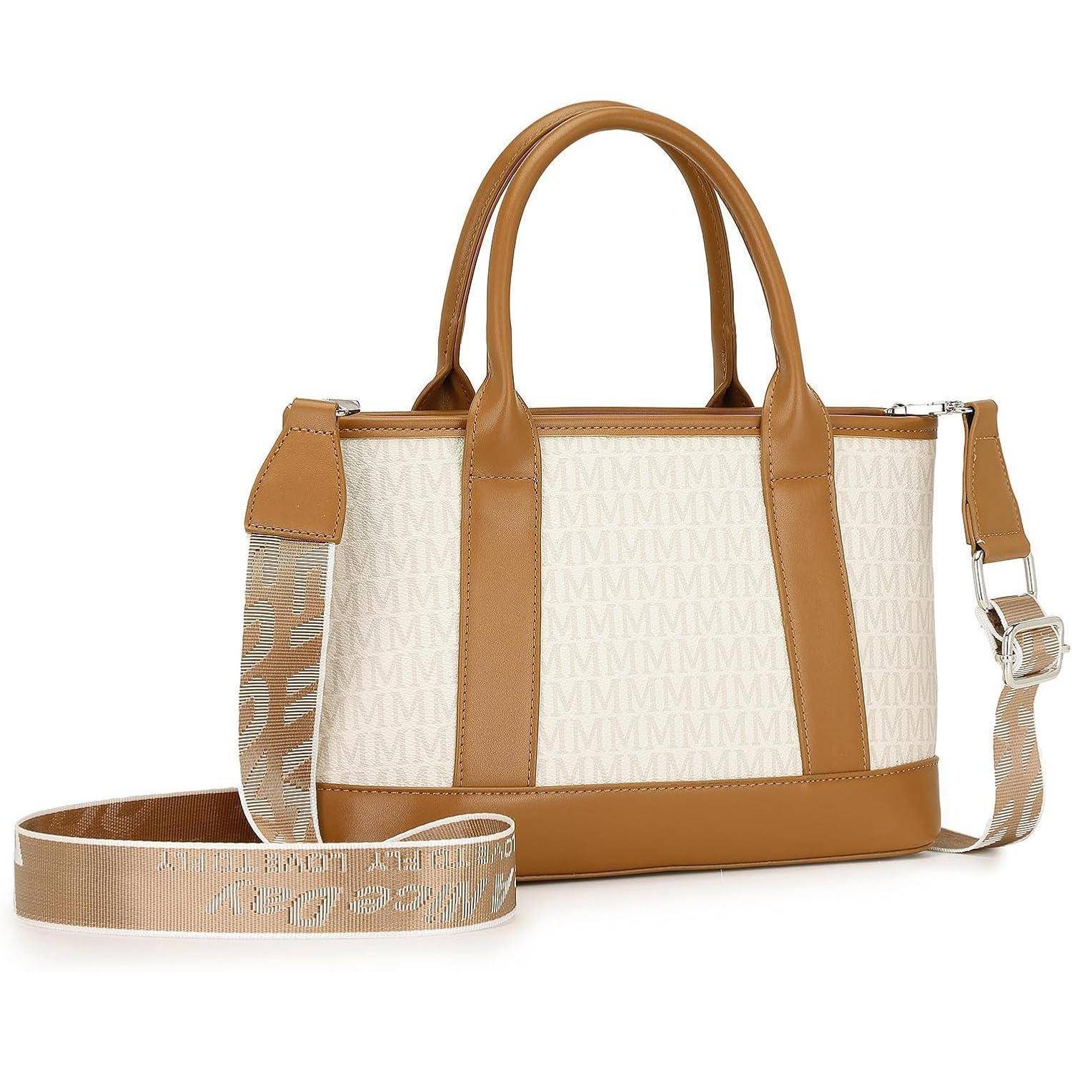 Damen Henkeltasche Mittelgroß Tote Umhängetasche Shopper Handtasche