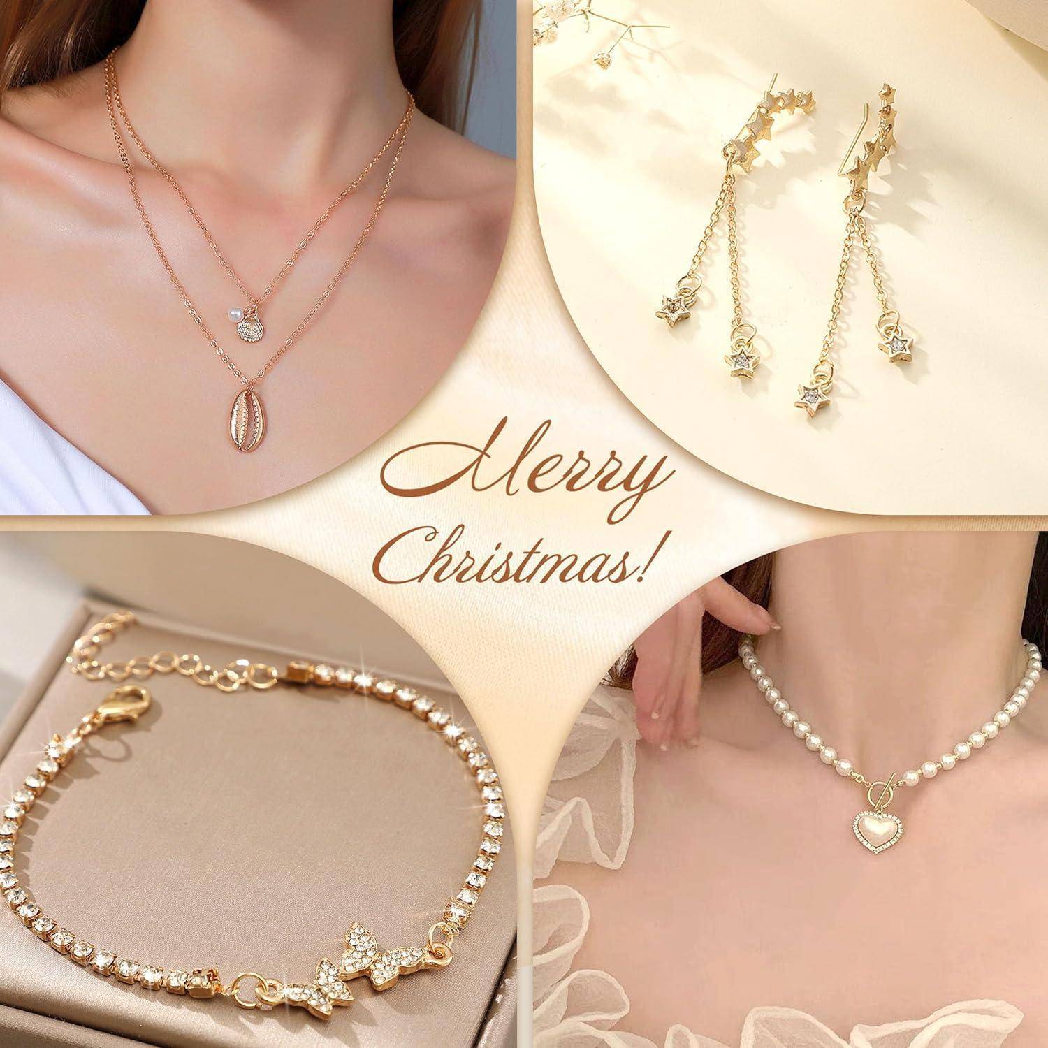 Adventskalender Schmuck 2025 24 Überraschungen für Damen