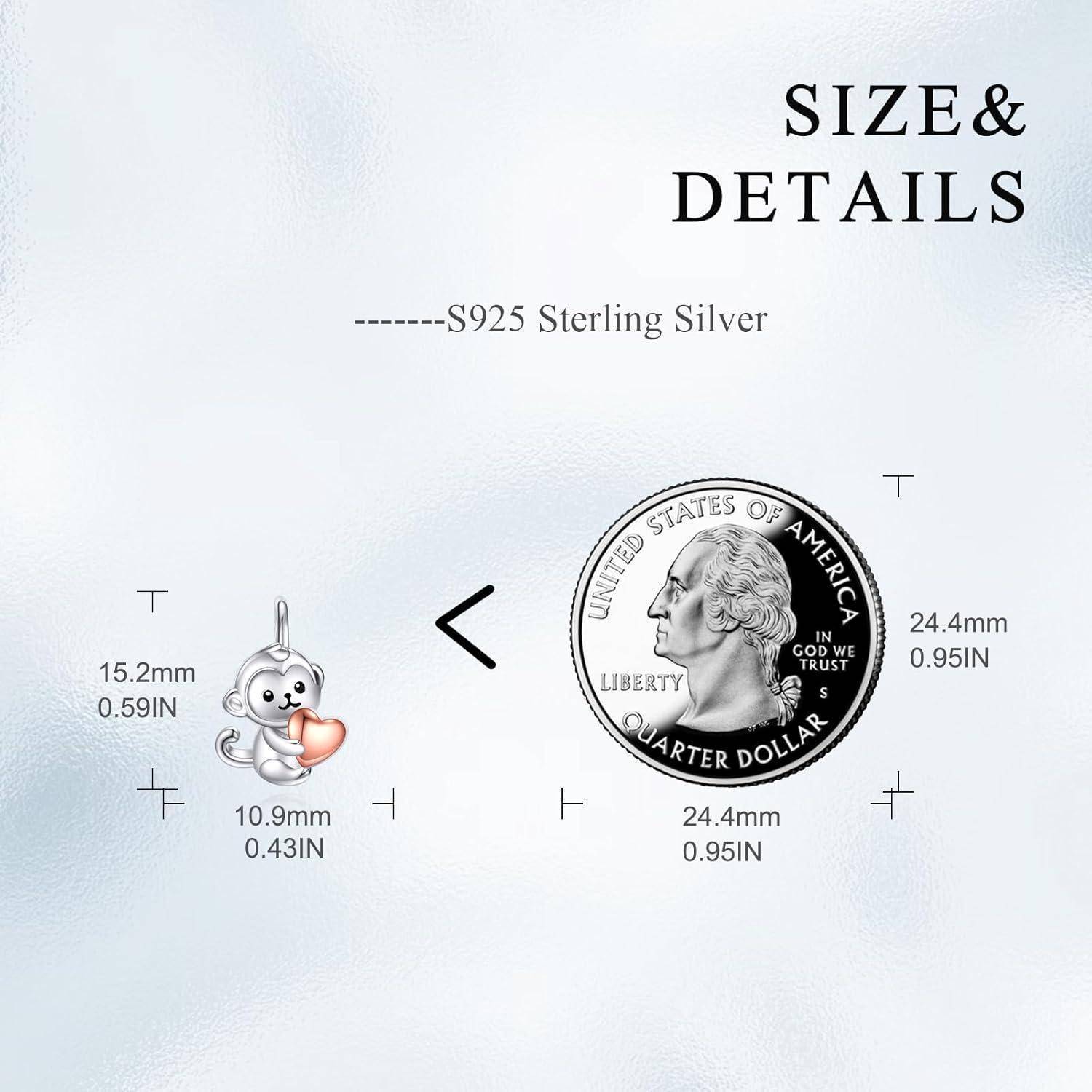 Ohrringe 925 Silber Leverback Einhorn Faultier Axolotl Affe