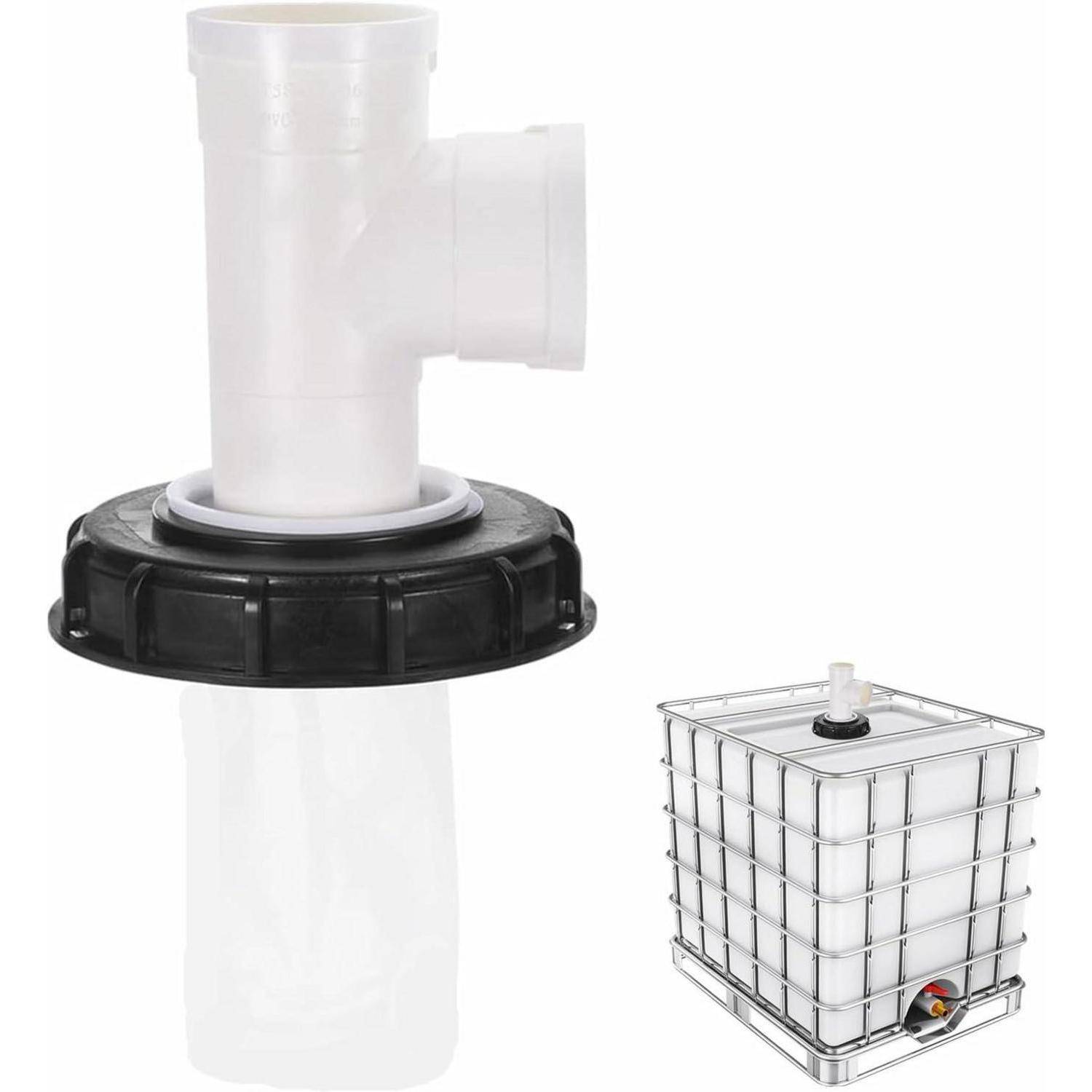 IBC Deckel Filter 163mm Nylon Wasserfilter Auswaschbar F-Form