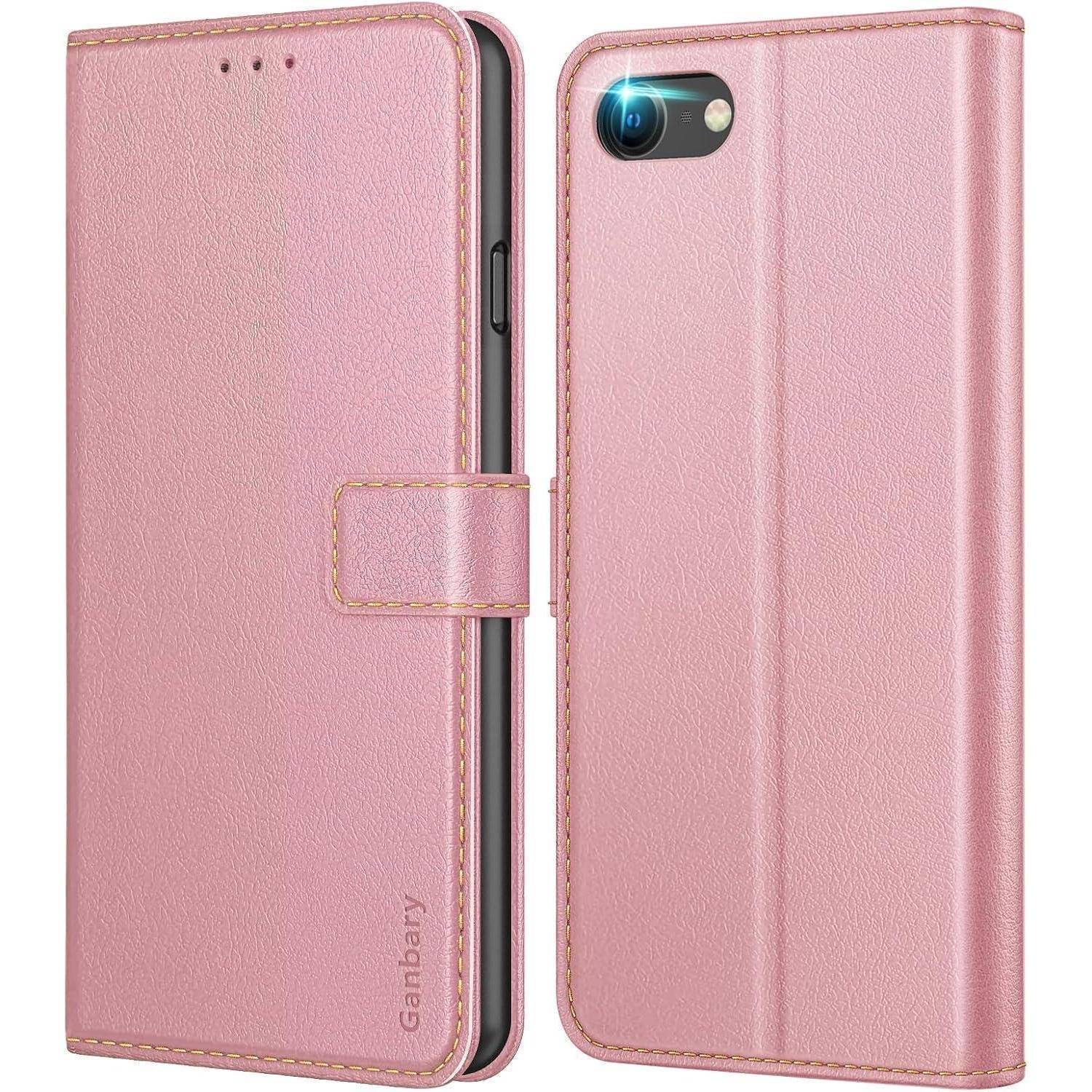 Handyhülle für iPhone SE 2022 5G SE 2020 7 8 Premium Leder Klapphülle