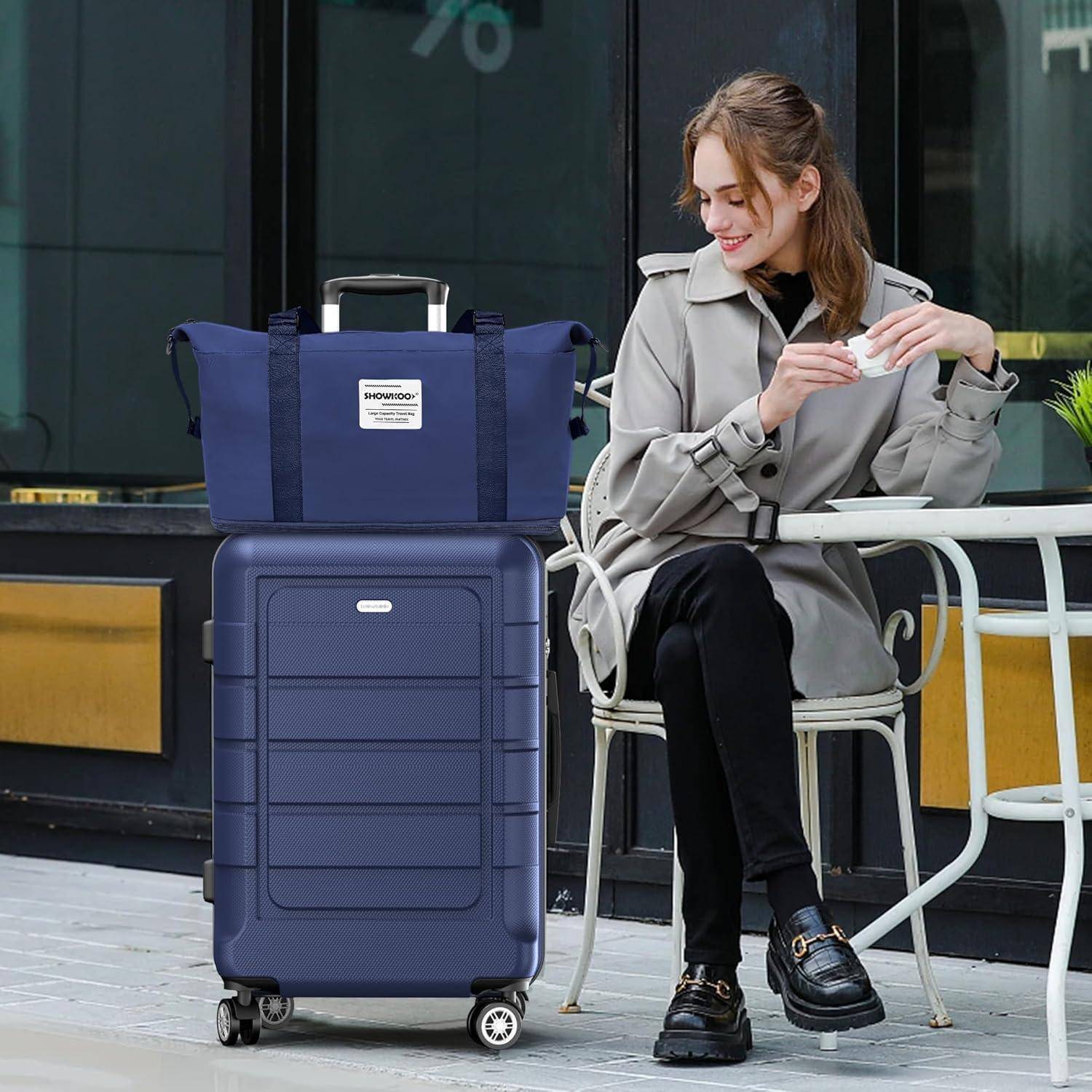 Koffer Klein Hartschale Leicht Reisekoffer Handgepäck TSA 4 Rollen M