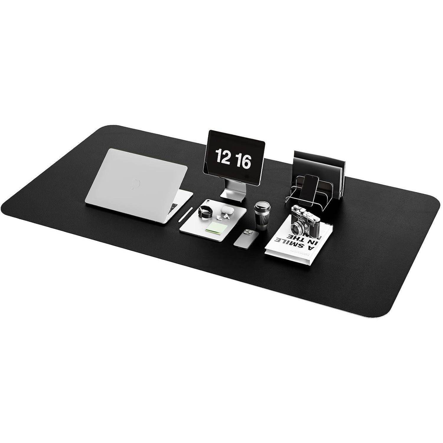 Schreibtischunterlage Mauspad Leder Wildleder rutschfeste 120x60cm