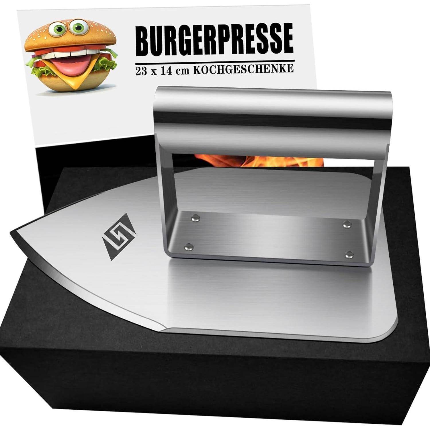 Smash Burgerpresse Edelstahl Smasher Männer Geschenke