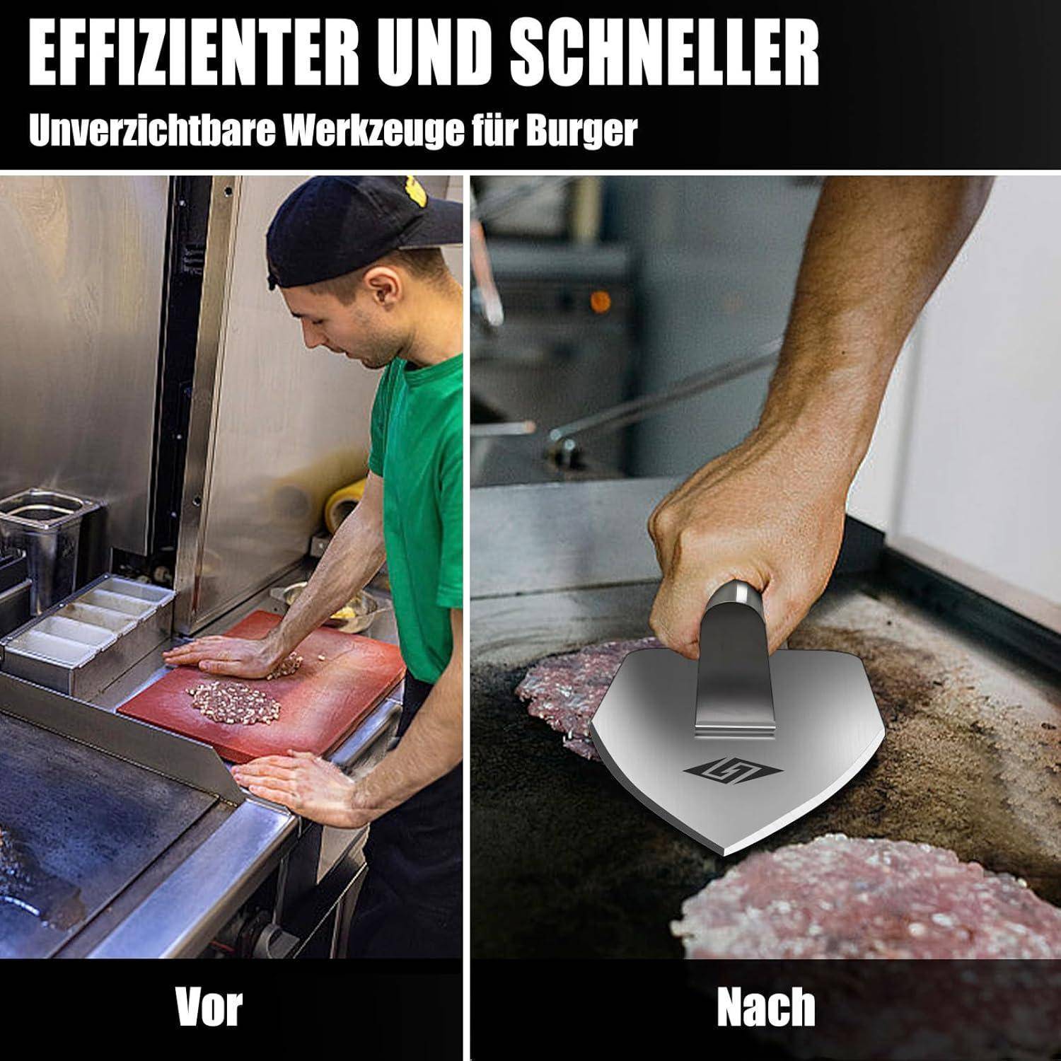Smash Burgerpresse Edelstahl Smasher Männer Geschenke