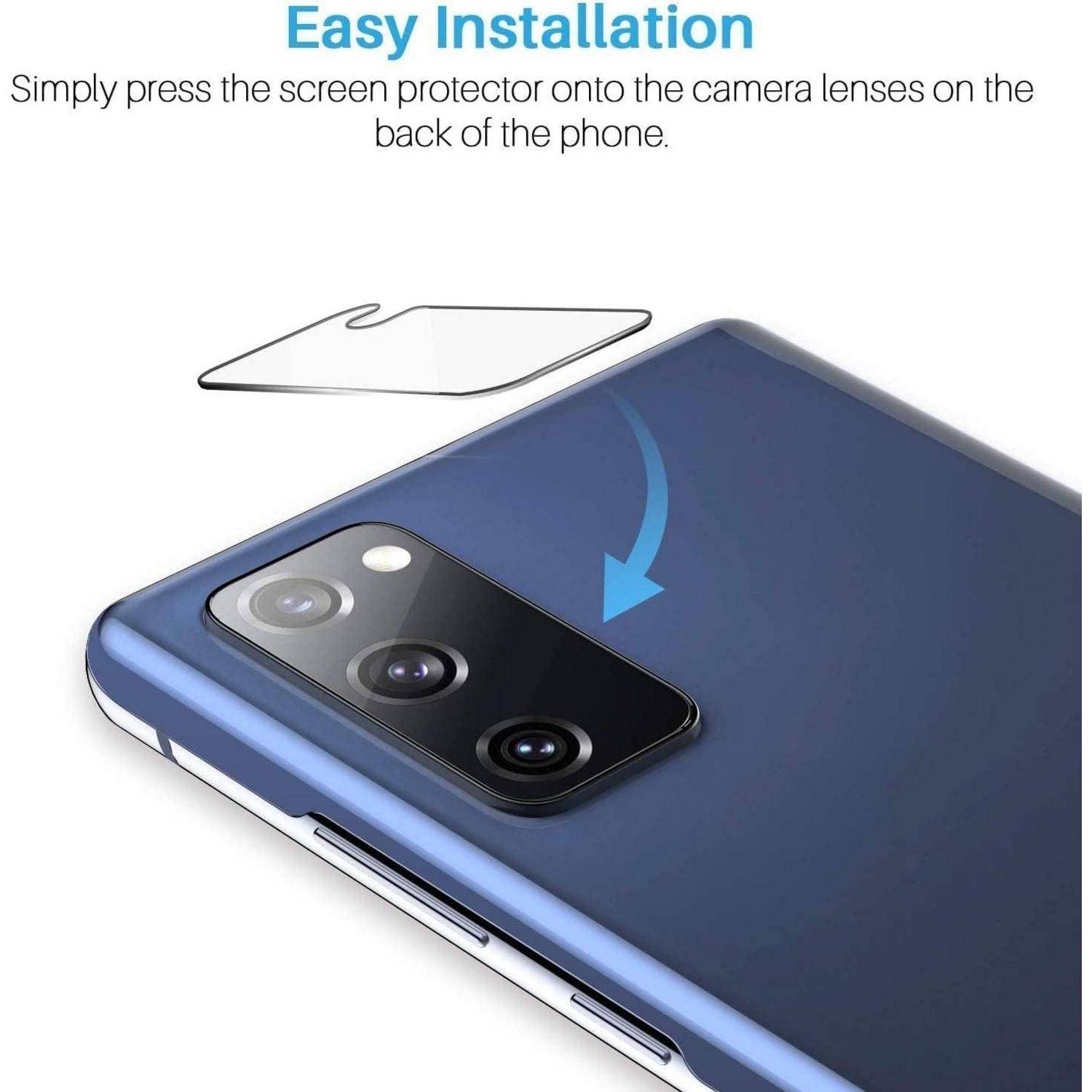 Schutzfolie Samsung Galaxy S20 FE Panzerglas 6er Set 9H Härte HD Klar